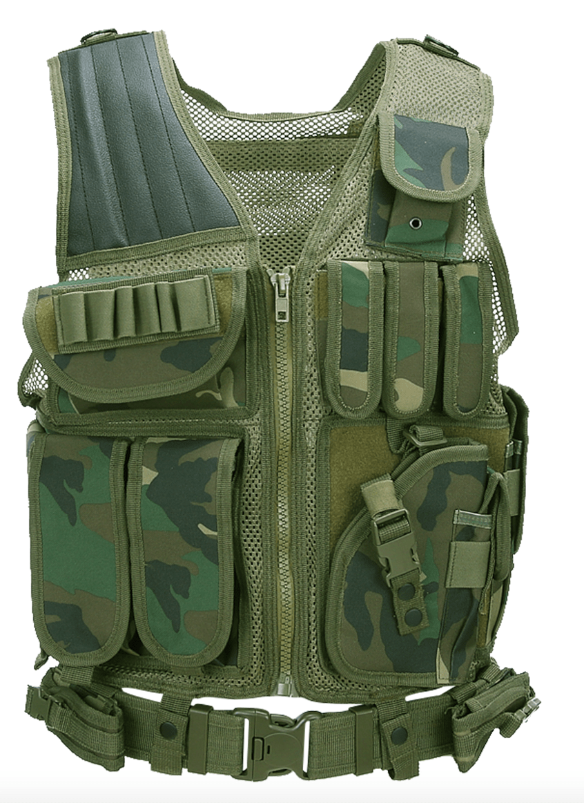 101 INC Vest Woodland Tactical vest Predator