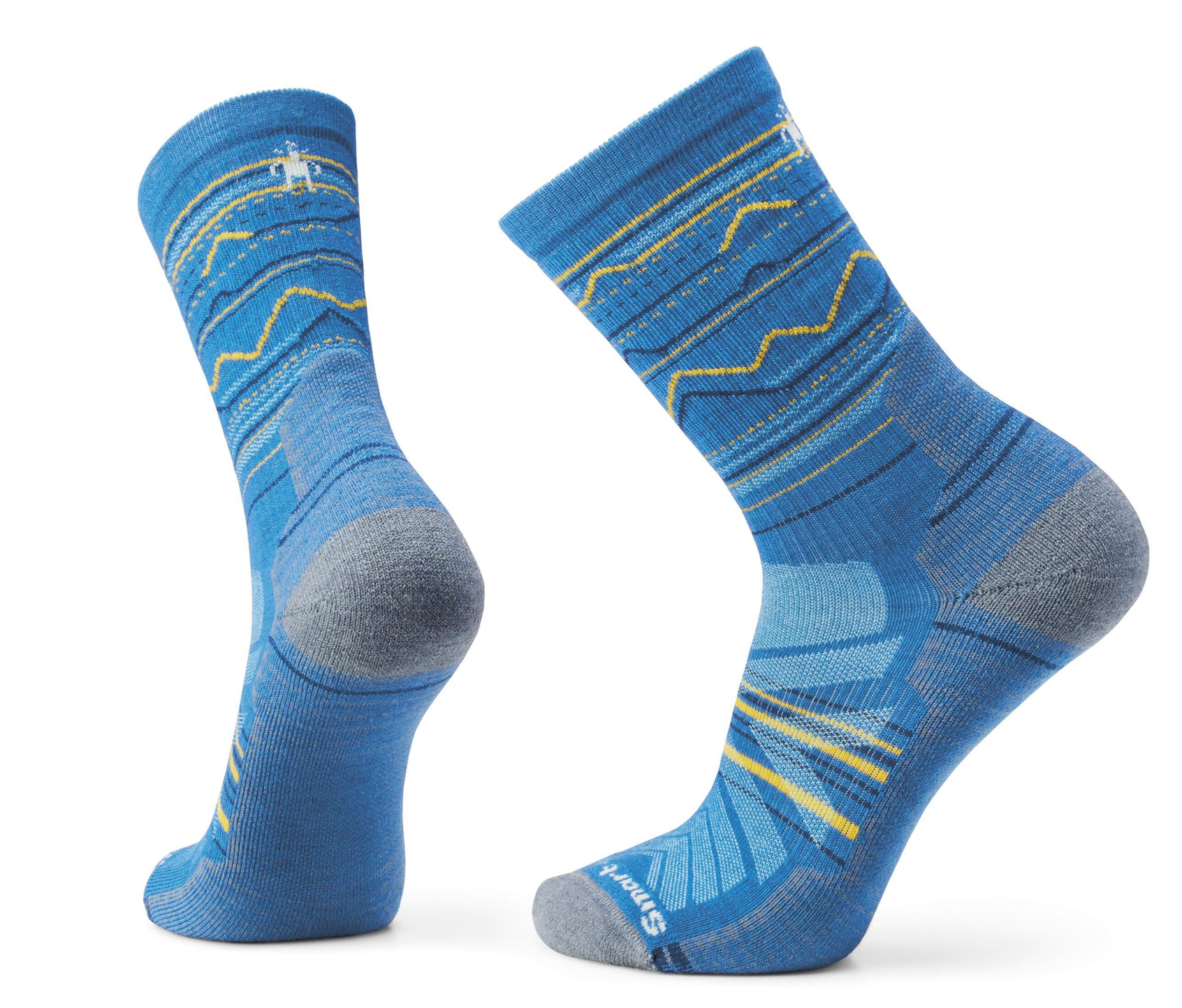 Hike Light Cushion Mountain Range Crew Socks