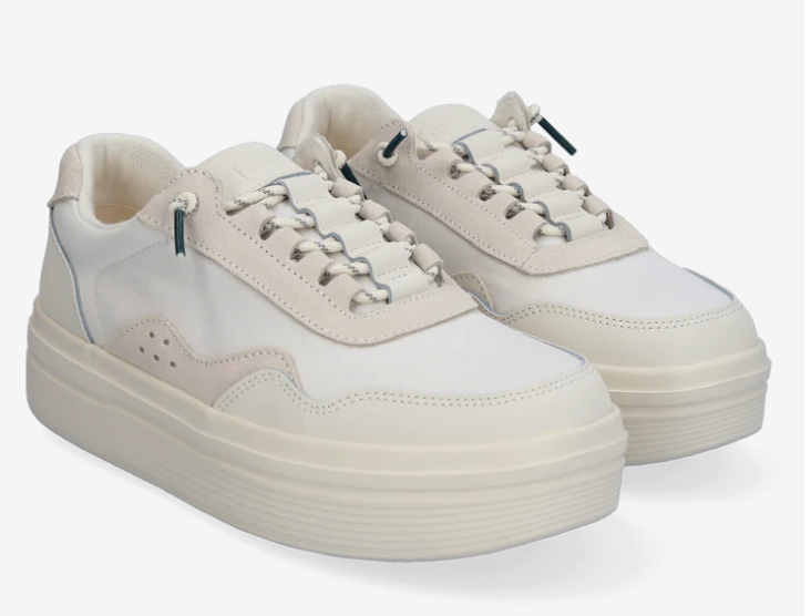 HeyDude Hudson Lift Sport Women's Sneakers Cream