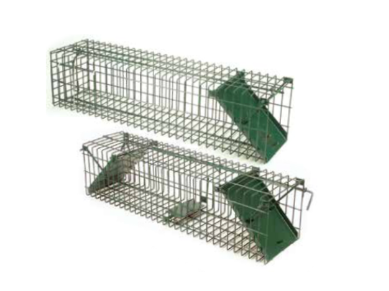 Wire trap with 1 or 2 openings 80x25x22