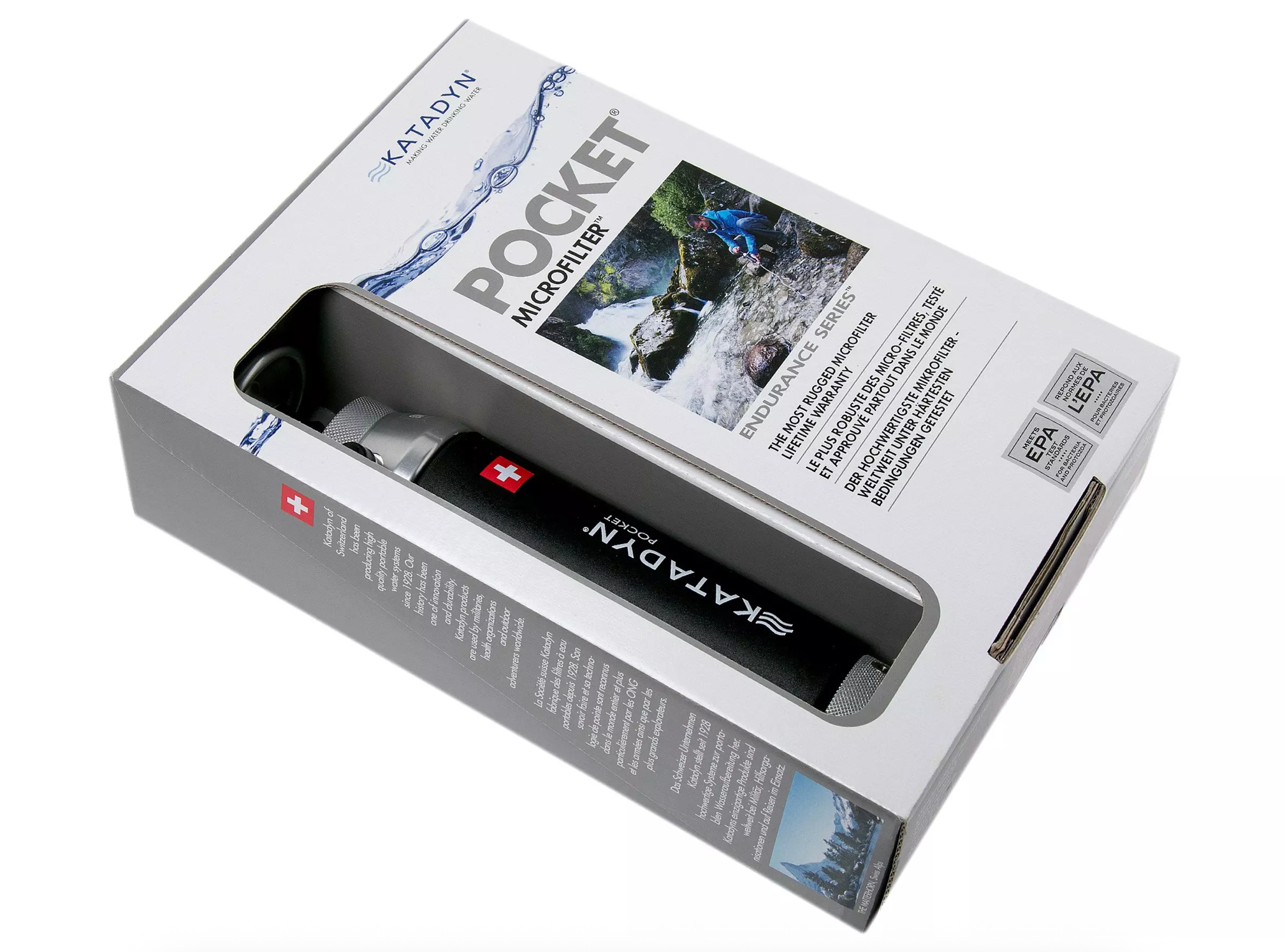 Katadyn Pocket Water Filter - Black Edition