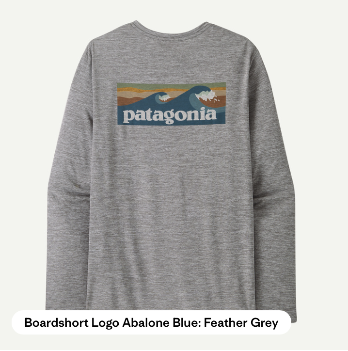 Patagonia Men's Long-Sleeved Capilene® Cool Daily Graphic Shirt - Waters