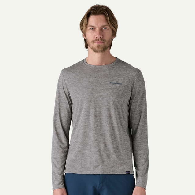 Patagonia Men's Long-Sleeved Capilene® Cool Daily Graphic Shirt - Waters