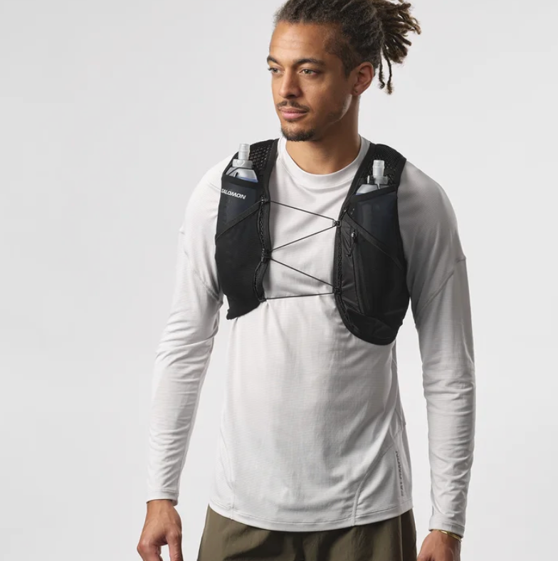 SalomonACTIVE SKIN 4 Unisex Running Vest - flasks not included