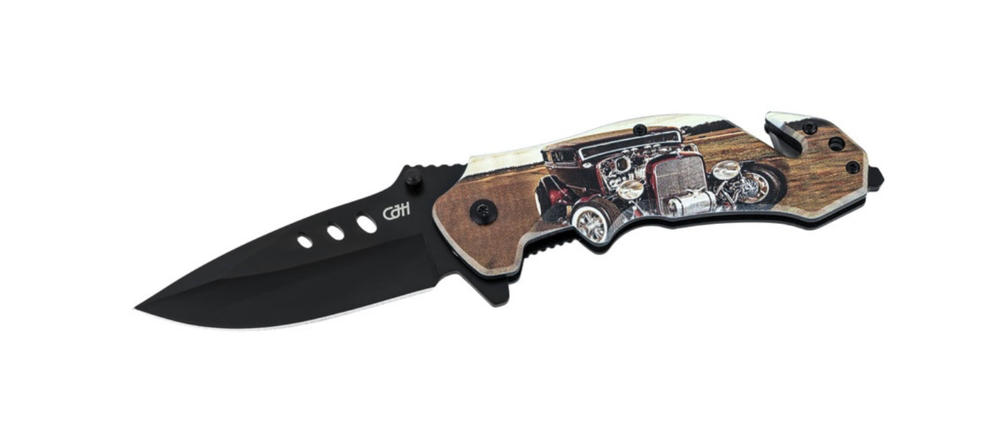 CJH rescue knife, Hot Rod