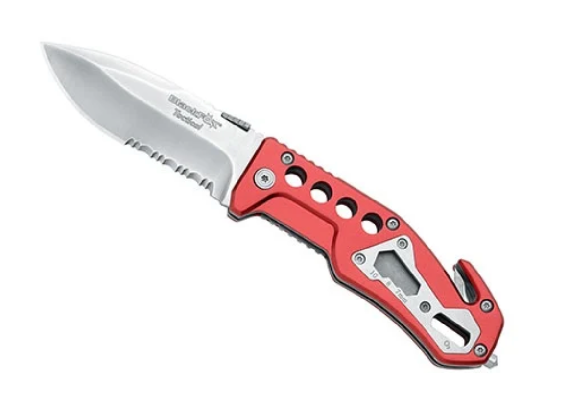 Black Fox Rescue Knife Red