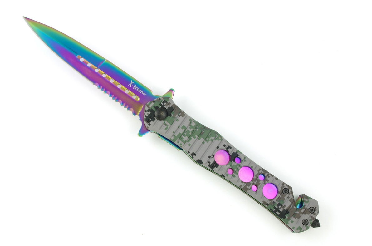 X-Treme Savior Rescue Knife Camouflage