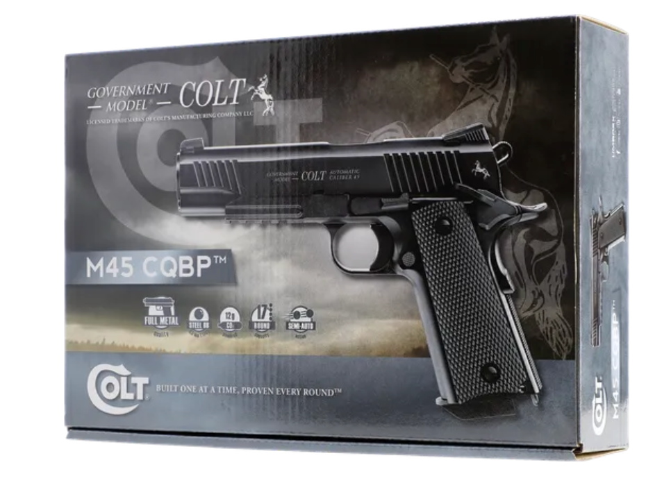 Umarex Colt M45 CQBP 4.5 mm (.177) BB, CO₂, < 3.0 J