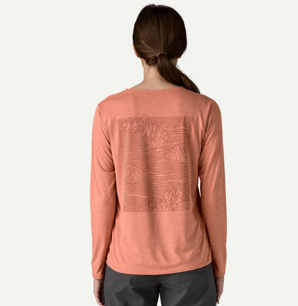 Patagonia Women's Long-Sleeved Capilene® Cool Daily Graphic Shirt