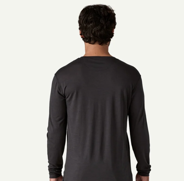 Patagonia Men's Long-Sleeved Capilene® Cool Merino Blend Graphic Shirt