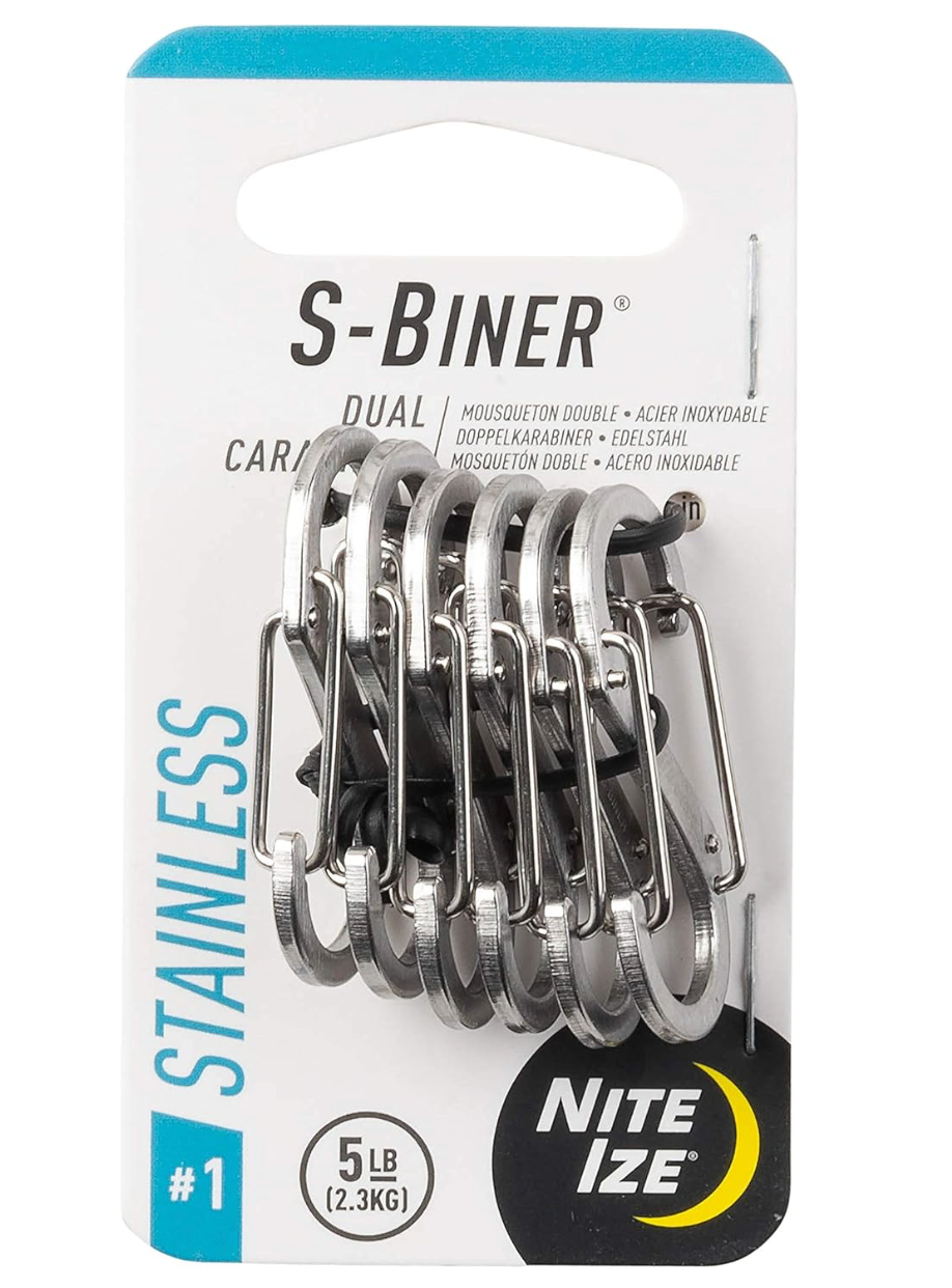 Nite Ize SB1-11-6R3 S-Biner Dual Carabiner