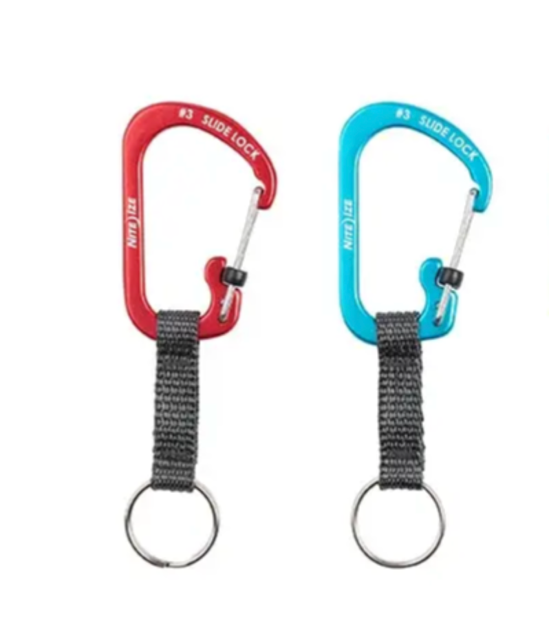Nit Ize SLIDELOCK® KEY RING ALUMINUM
