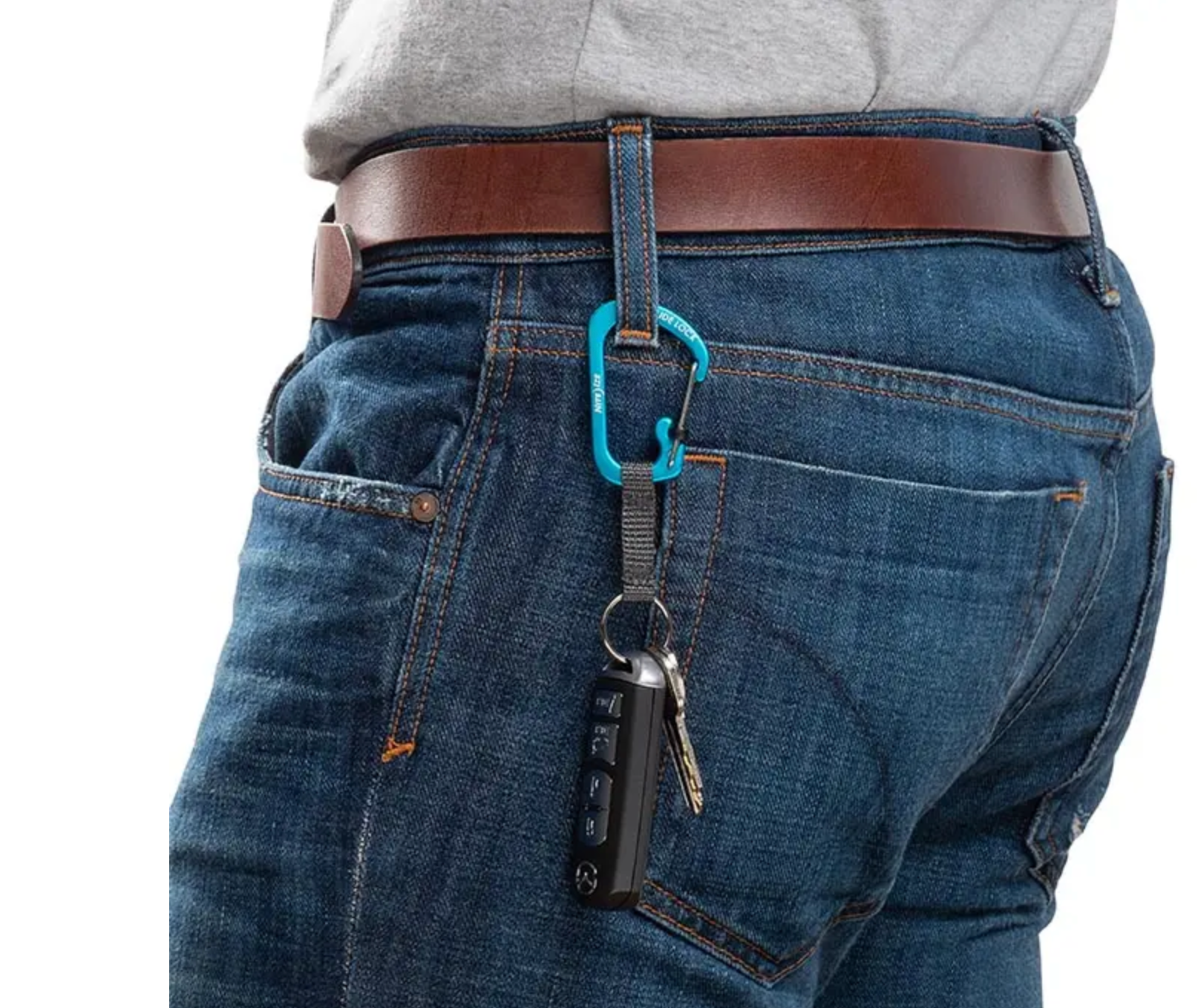 Nit Ize SLIDELOCK® KEY RING ALUMINUM
