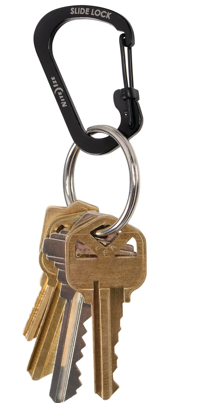 Nit Ize SLIDELOCK® CARABINER STAINLESS STEEL
