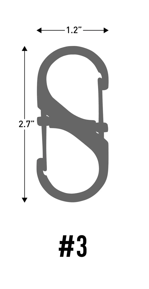 Nit Ize S-BINER® SLIDELOCK® ALUMINUM