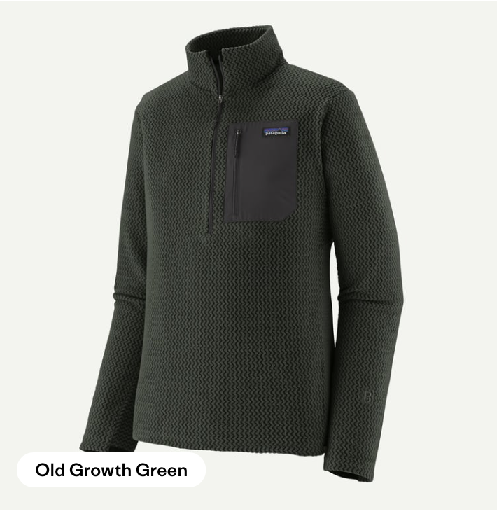Patagonia Men's R1® Air Fleece Zip-Neck