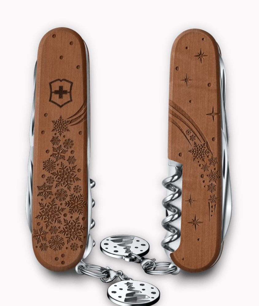 Victorinox CLIMBER WOOD, 91 MM, WINTER MAGIC LIMITED EDITION 2025