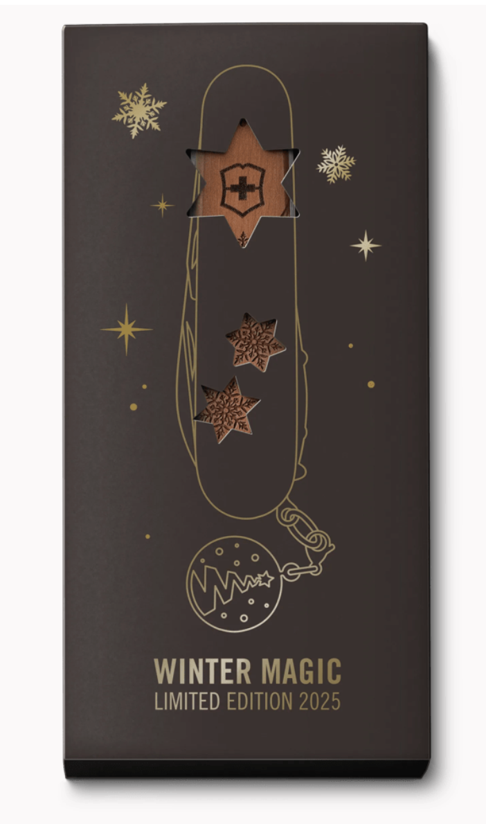 Victorinox CLIMBER WOOD, 91 MM, WINTER MAGIC LIMITED EDITION 2025