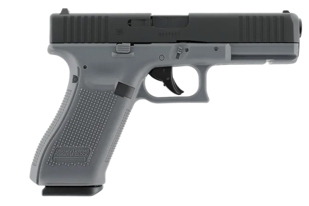 GLOCK 17 Gen5 4.5 mm (.177) BB, CO₂, < 3.0 J, Tungsten Gray