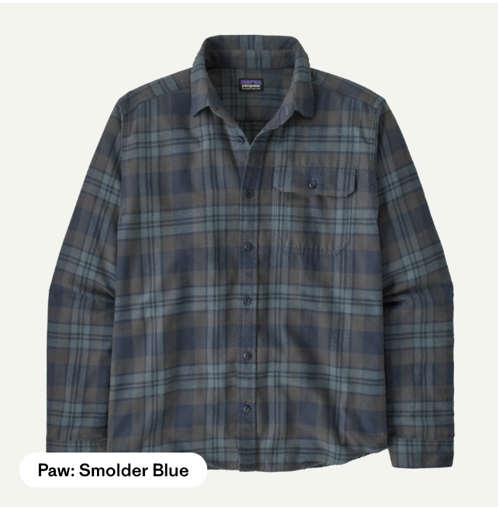 Patagonia M's L/S LW Fjord Flannel Shirt