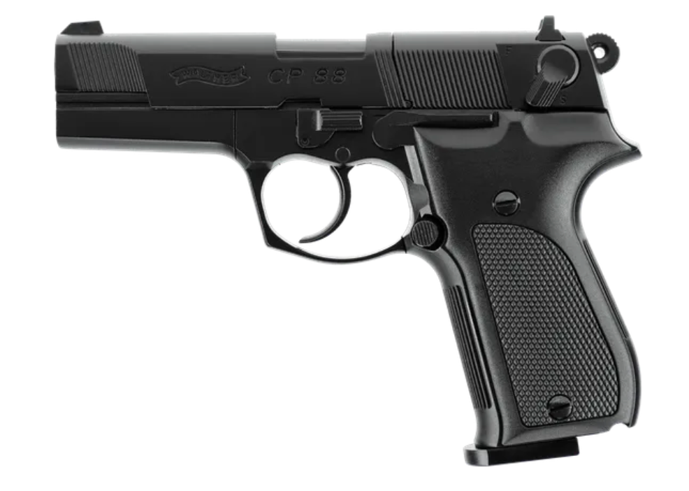 Walther CP88 4.5 mm (.177) Pellet, CO₂, < 4.0 J