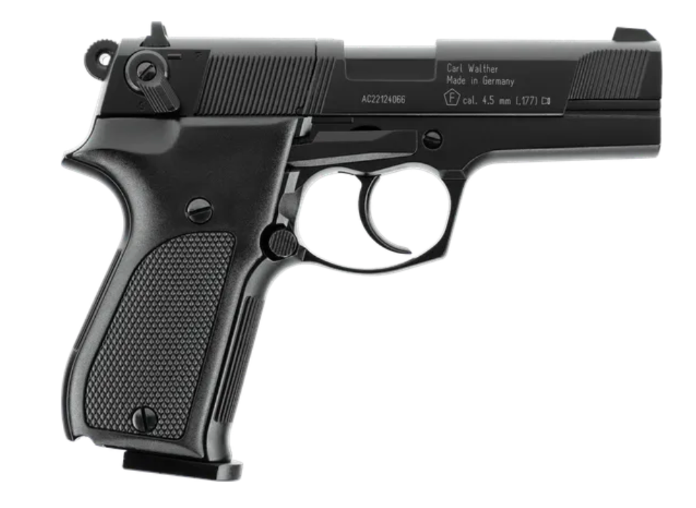 Walther CP88 4.5 mm (.177) Pellet, CO₂, < 4.0 J
