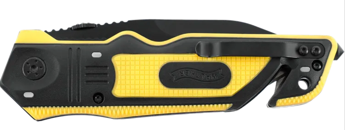 Walther ERK Emergency Rescue Knife Yellow / Black