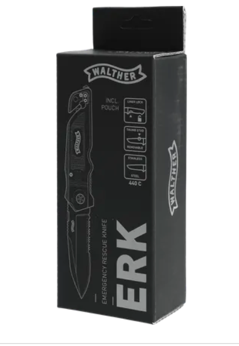 Walther ERK Emergency Rescue Knife Yellow / Black