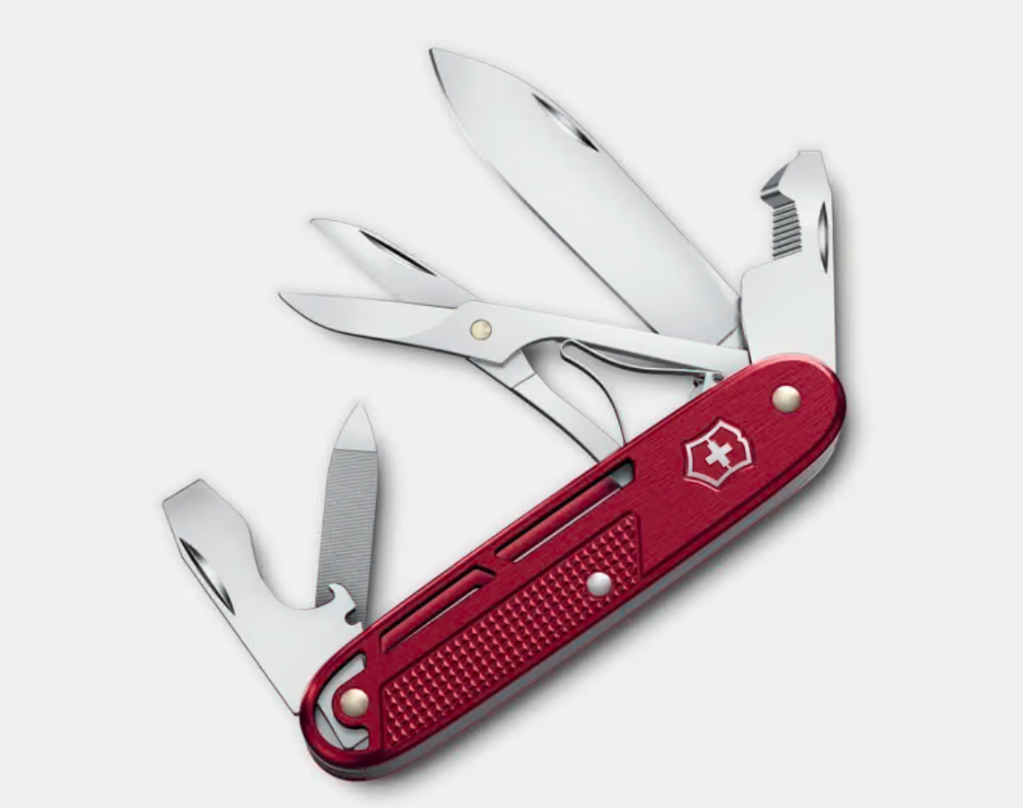 Victorinox Synergy X Alox Red