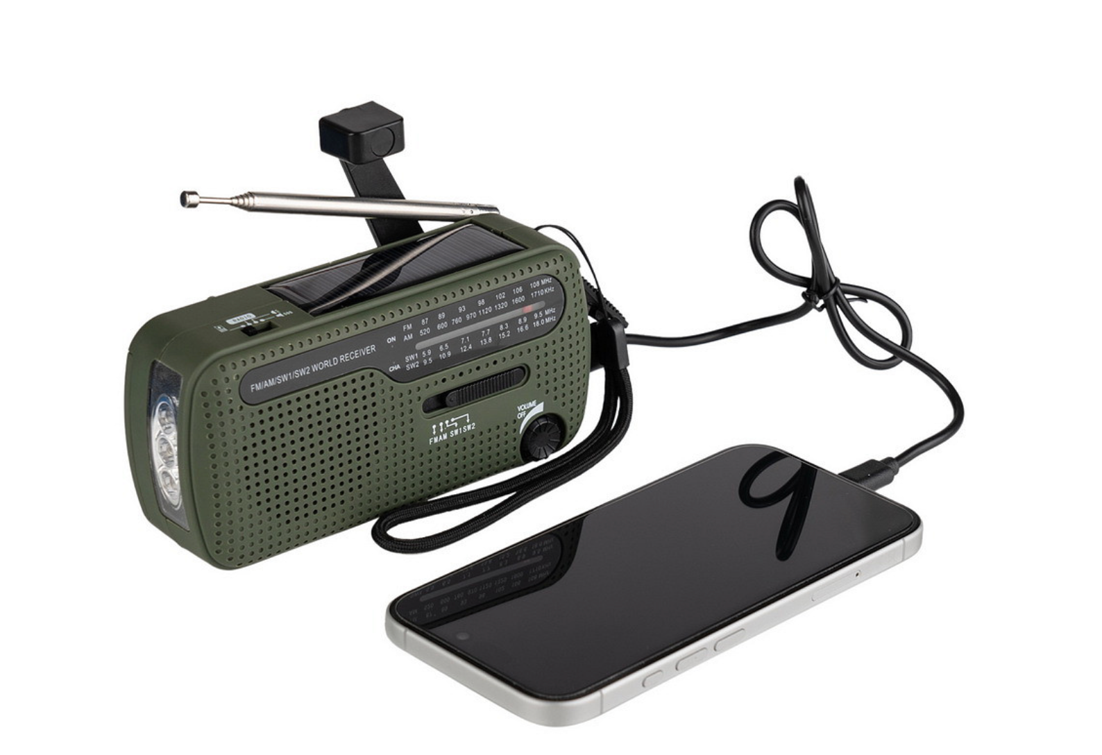 Fosco Survival Radio - SW1/SW2/FM/AM
