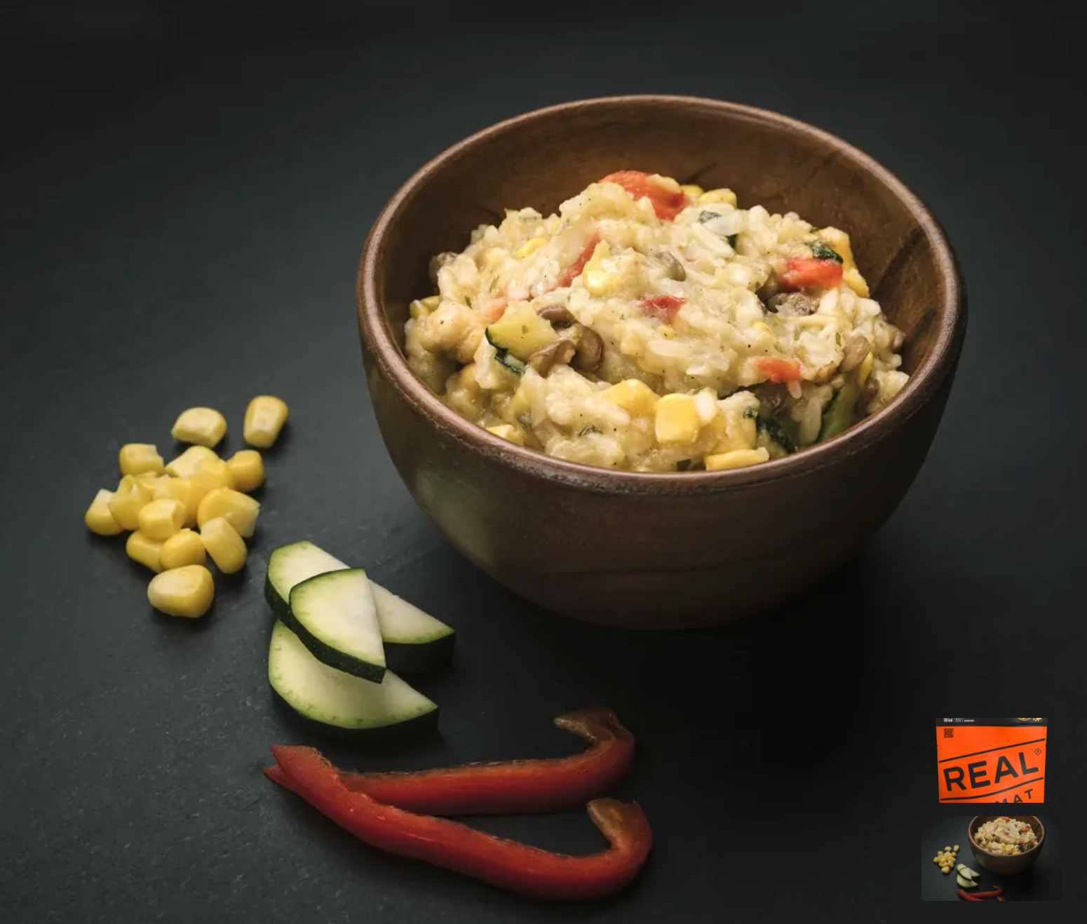 Real Turmat Squash and Sweet Corn Casserole