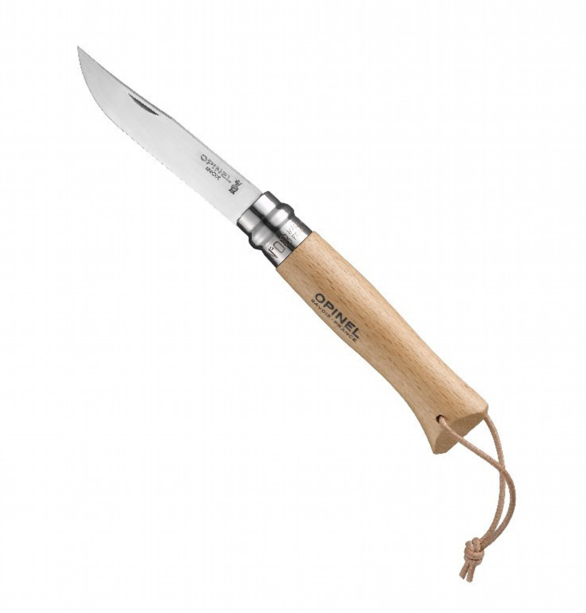 Opinel N°08 Stainless Steel Virobloc