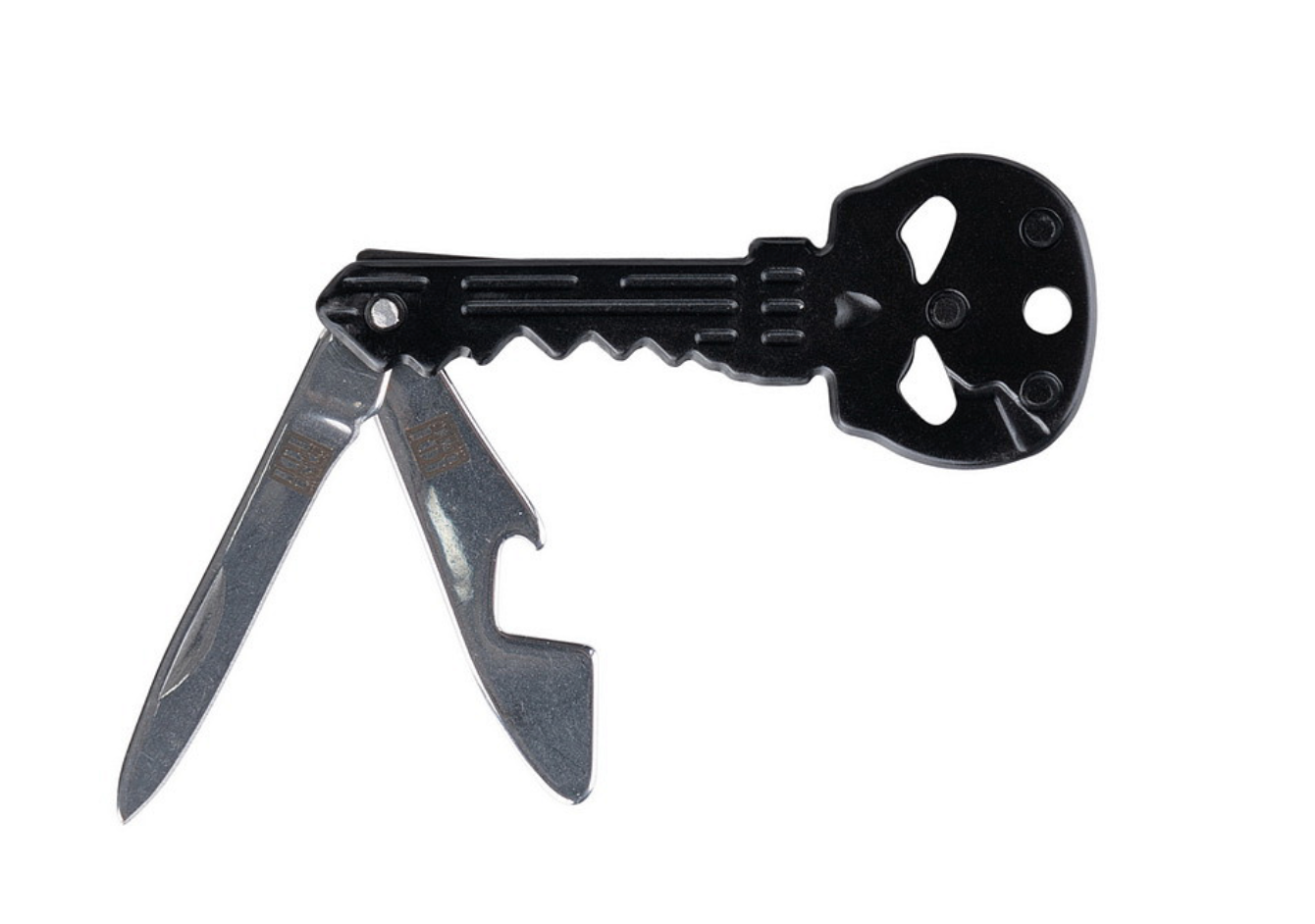 101 INC Pocket knife punishment skull