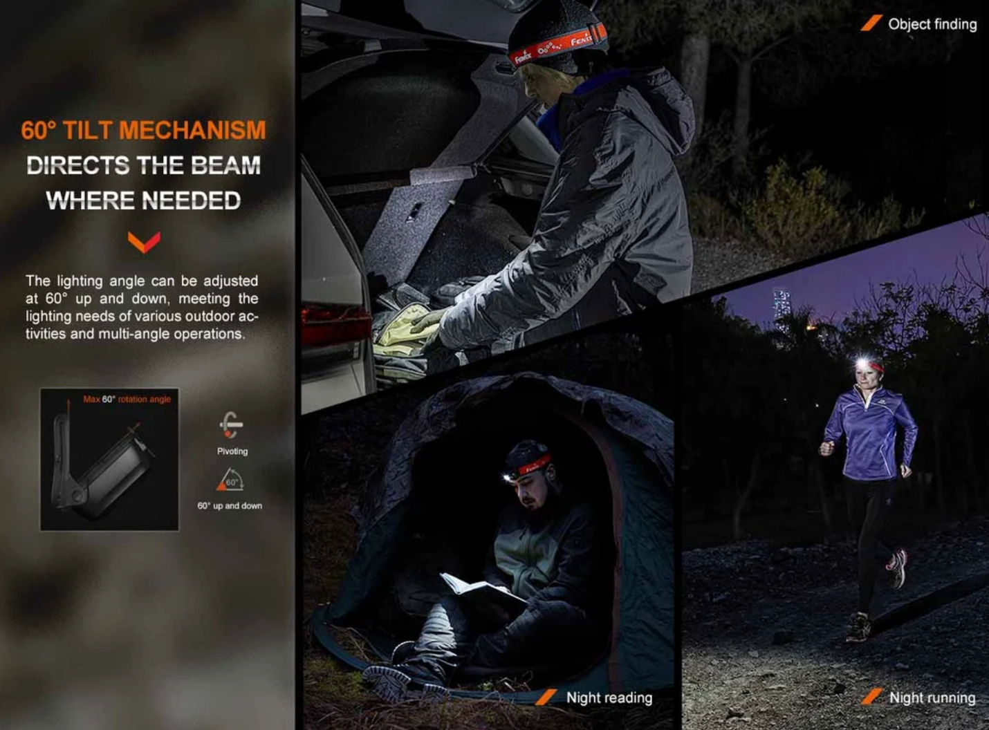 HL16 AAA HEADLAMP Black