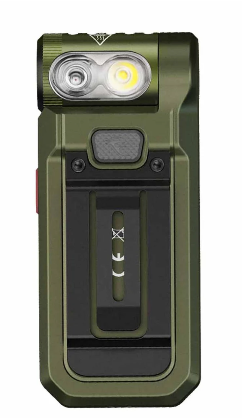 SW05R-UV CLIP ON FLASHLIGHT WITH UV LIGHT