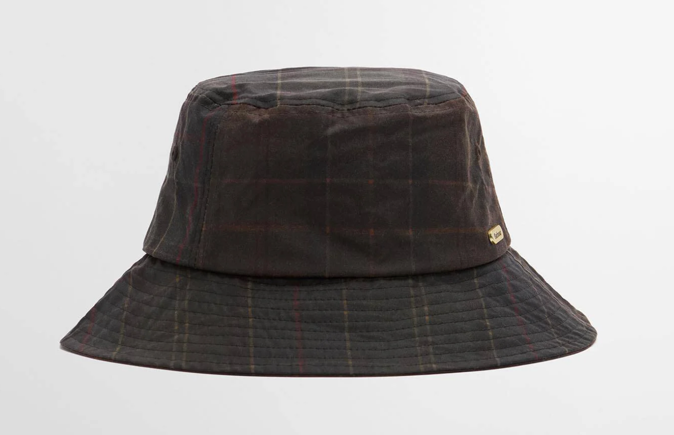 Barbour Hazelwood Waxed Bucket Hat