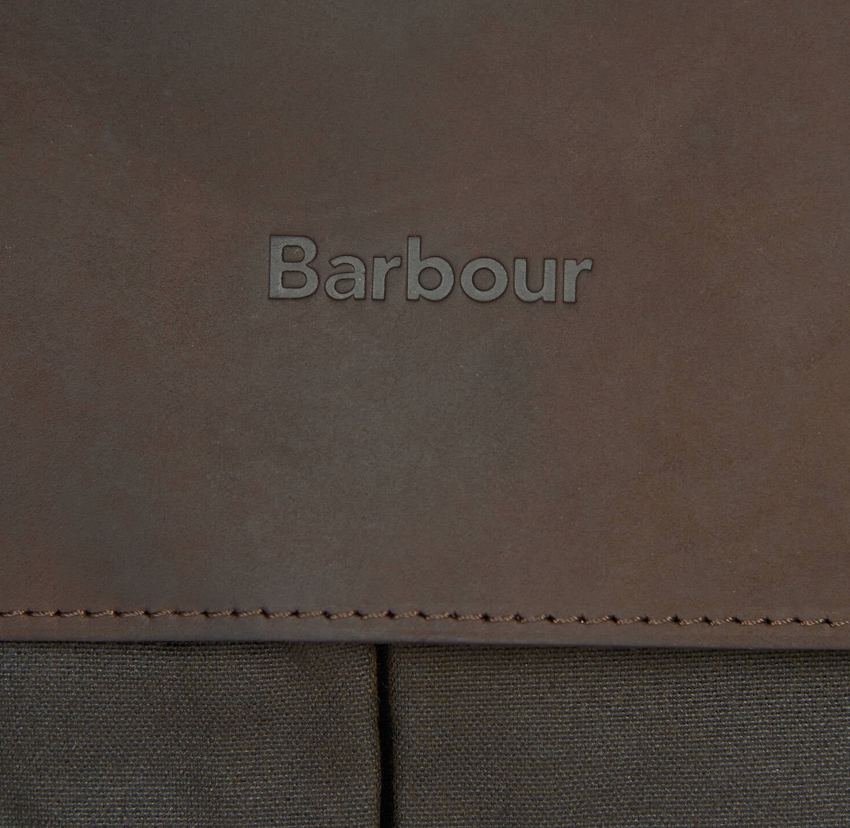 Barbour Waxed Leather Briefcase