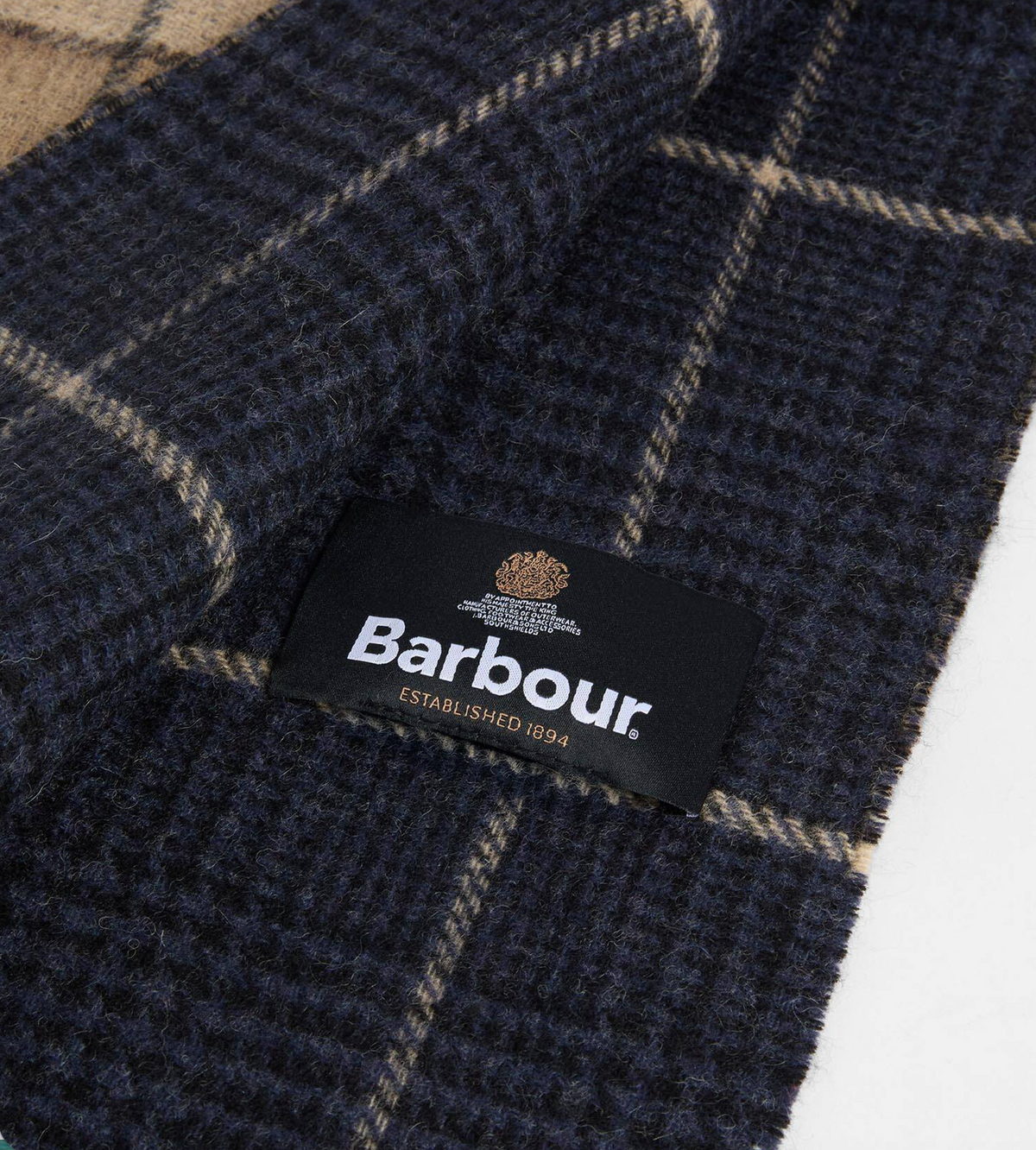 Barbour Dramside Reversible Lambswool Scarf