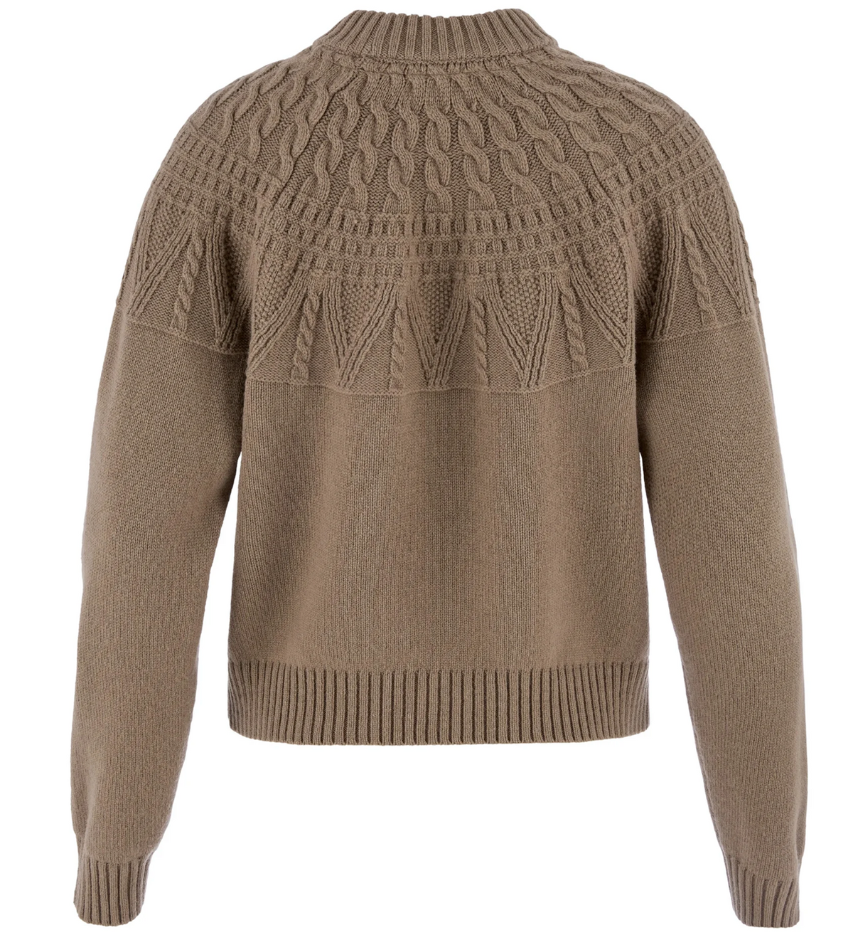 Fjallraven ÖVIK SOLID JACQUARD KNIT W