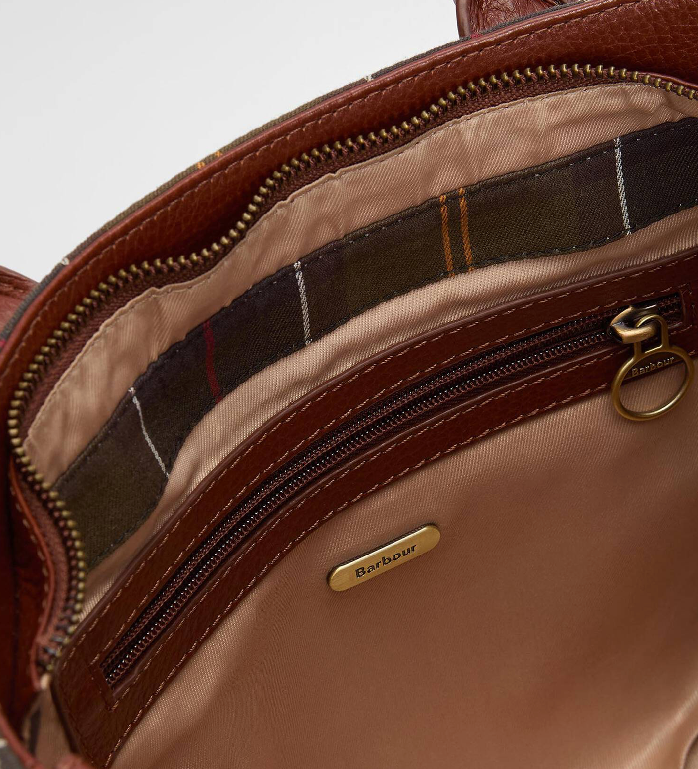 Barbour Birch Tartan Tote Bag