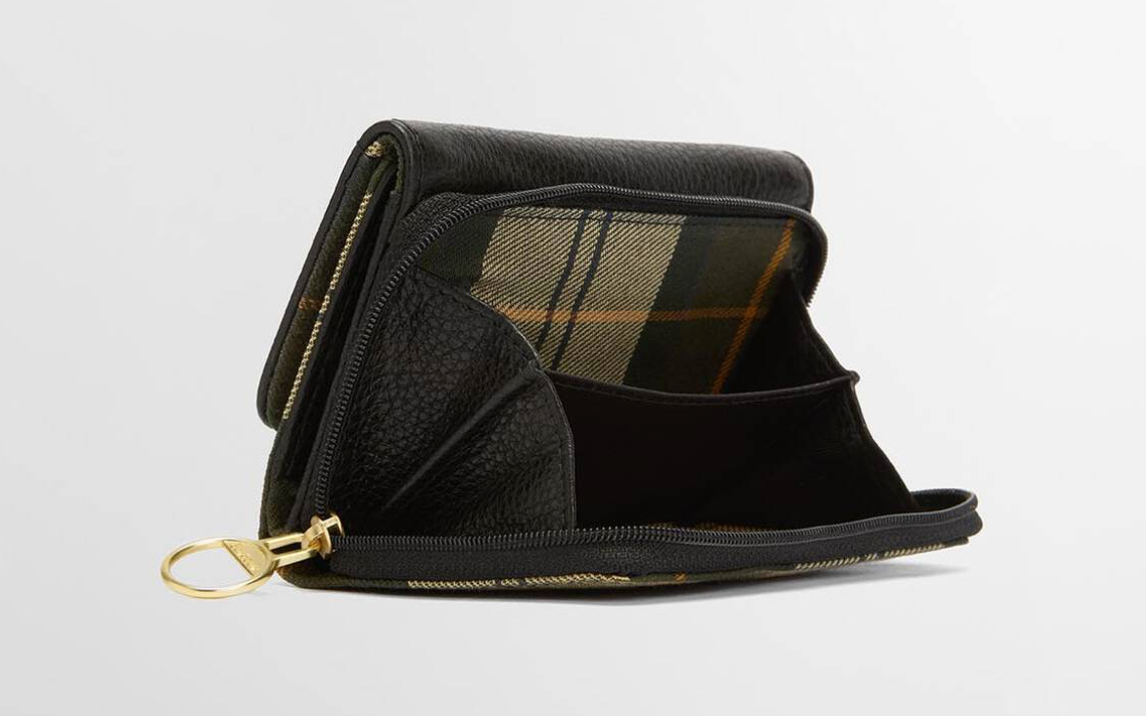 Barbour Rosa Leather French Purse