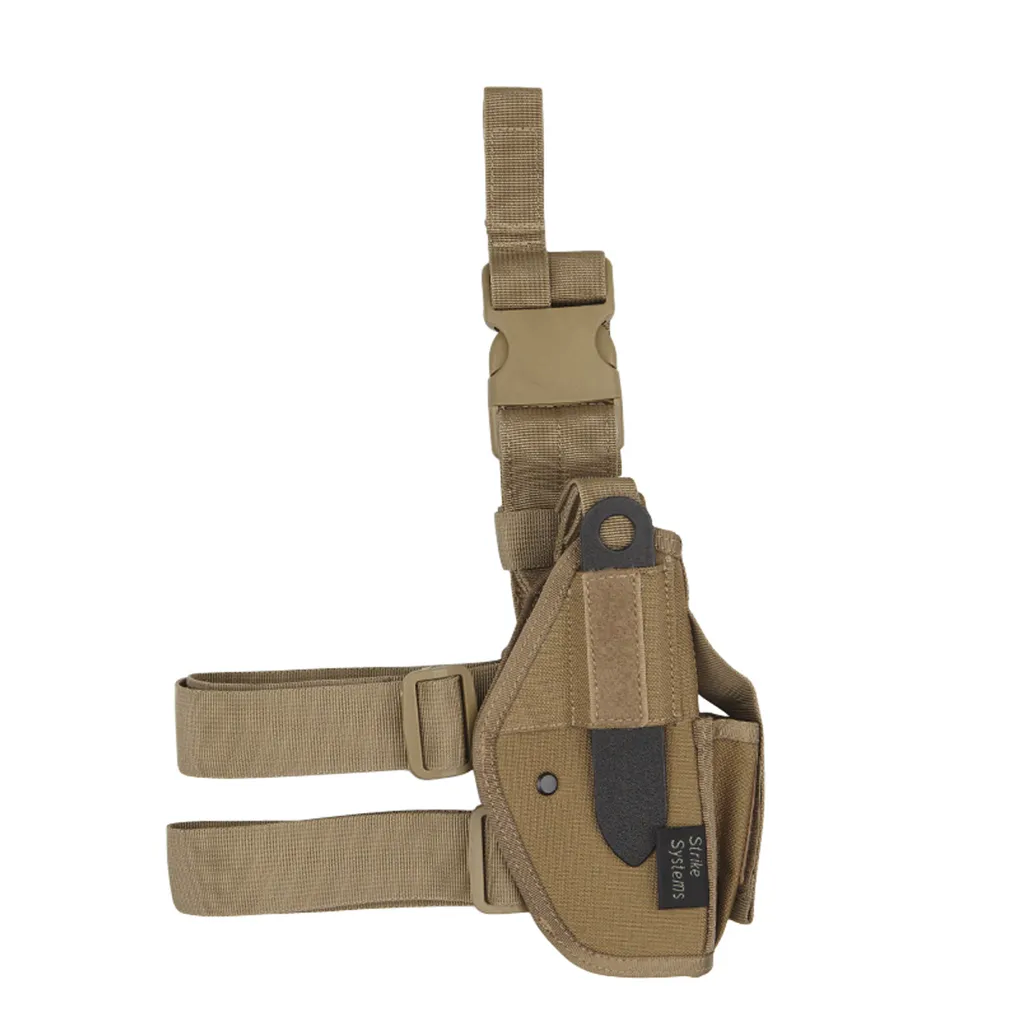Mid-size thigh holster, tan