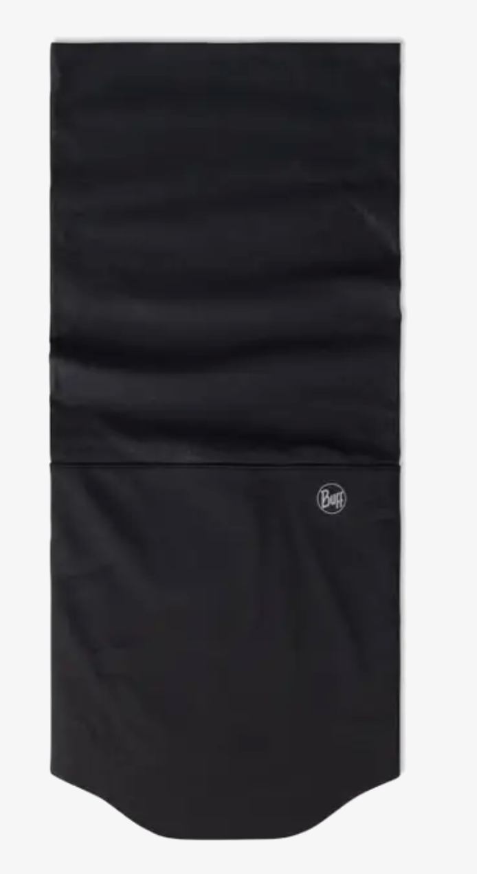 Buff Windproof Neckwear Solid Black