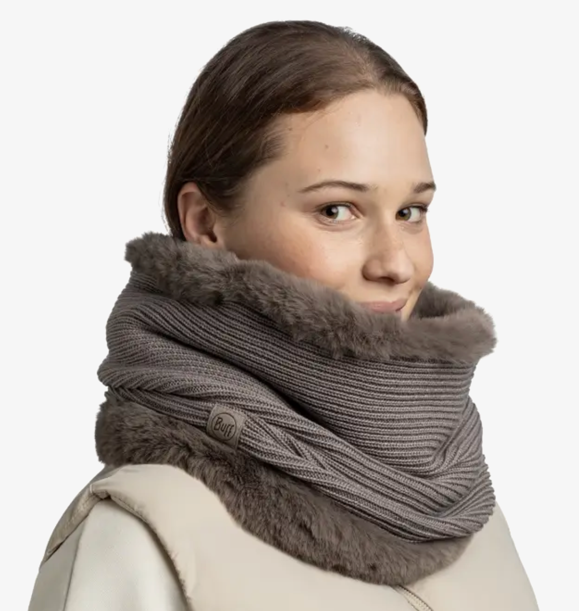 Buff Knitted Neckwarmer Comfort