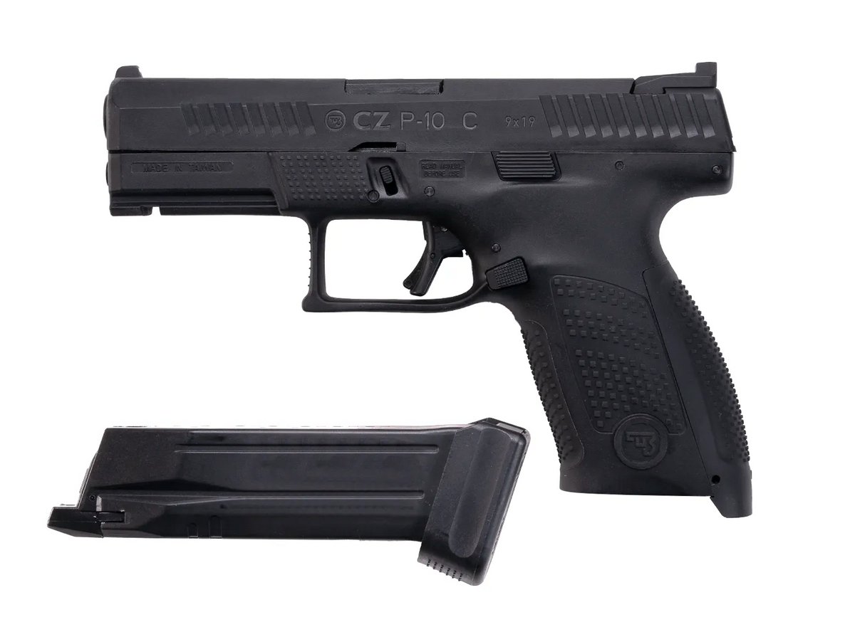 CZ P-10 C, 4.5mm airgun, CO2, steel BB