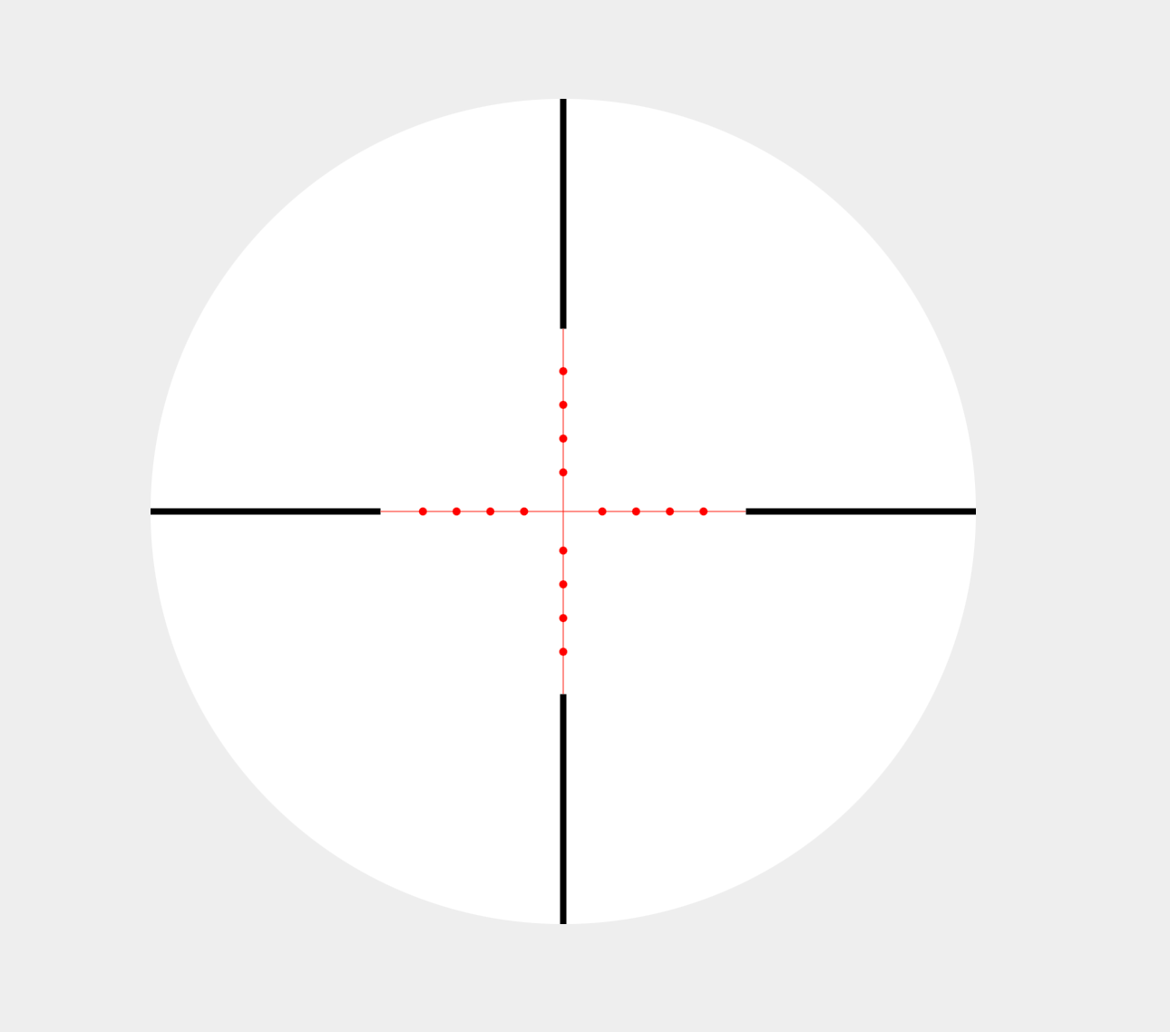 Hawke VANTAGE IR 3-9x40 MIL DOT IR RETICLE