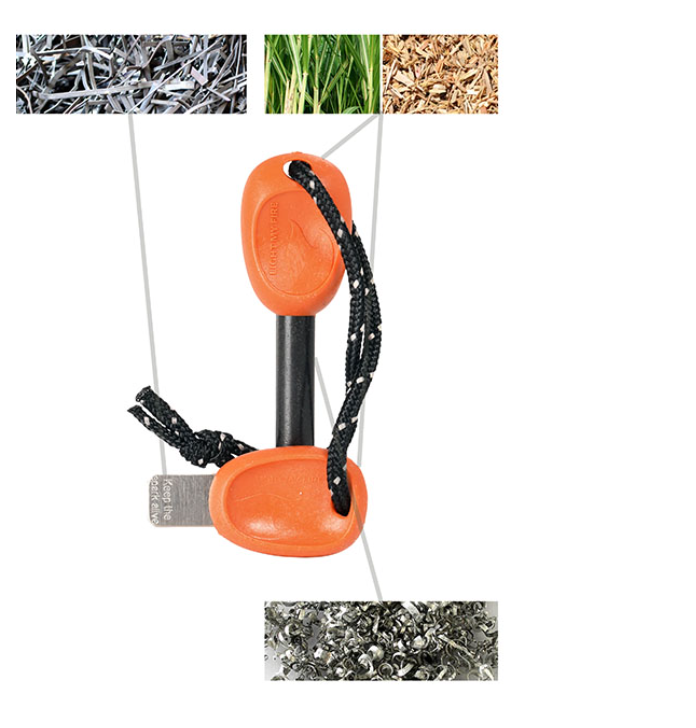 Swedish Firesteel Bio Army 2in1