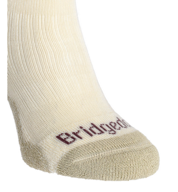 Bridgedale Bamboo Crew Women Natural Stone