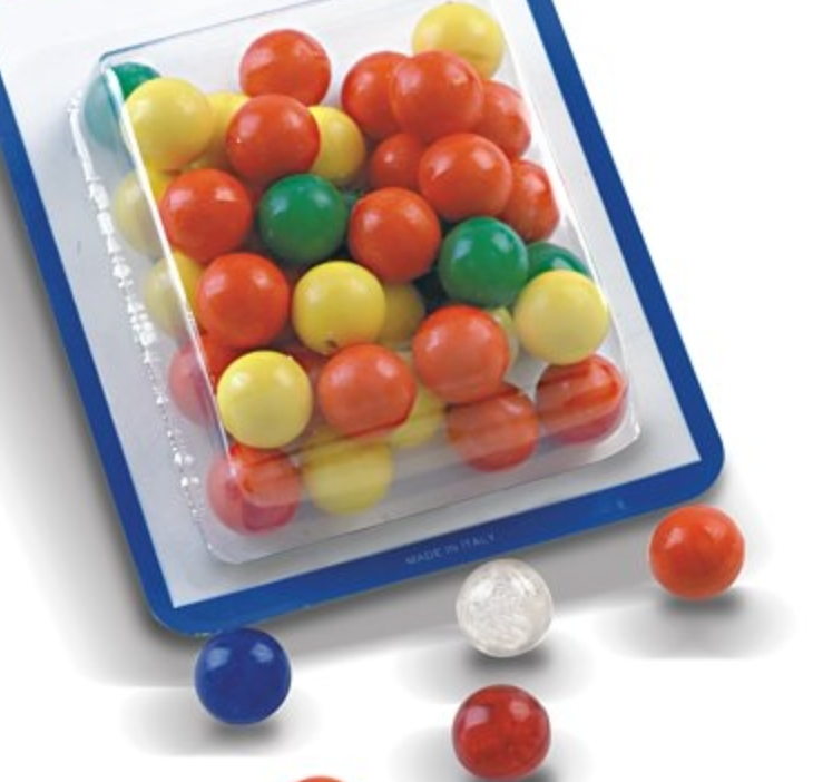 Magaline Slingshot Plastic Merbles 17 mm 40 st