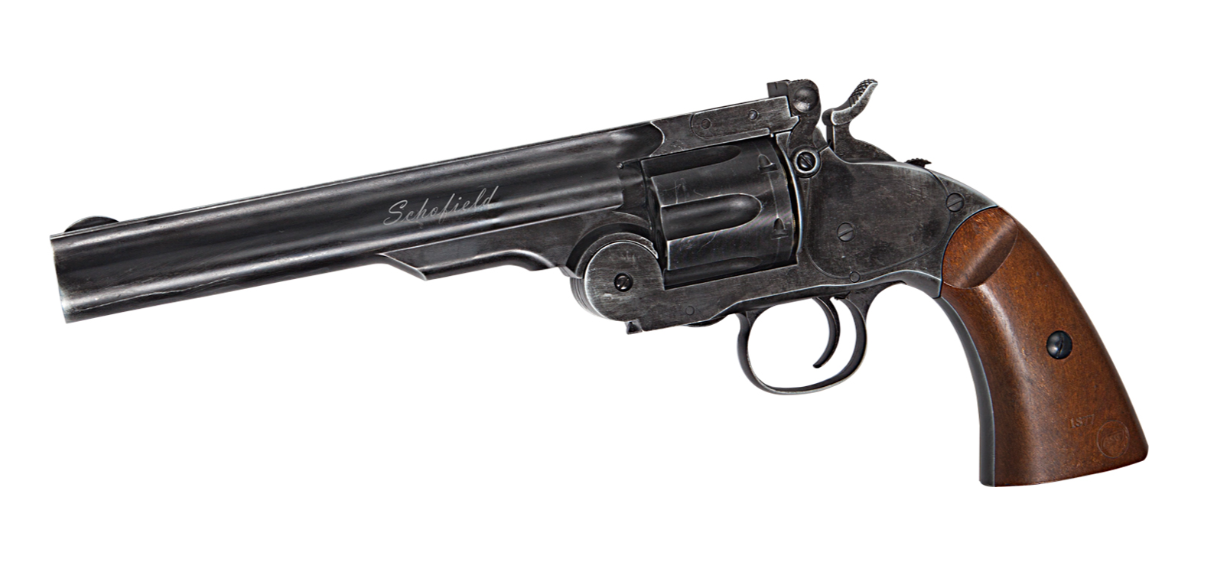 ASG Schofield, 6" Airgun, pellets, black